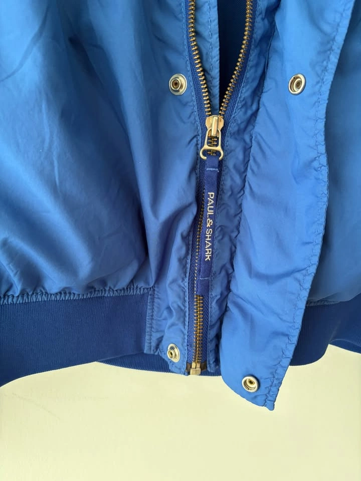 Vintage Paul & Shark Yachting Windbreaker Jacket Size L - photo 4