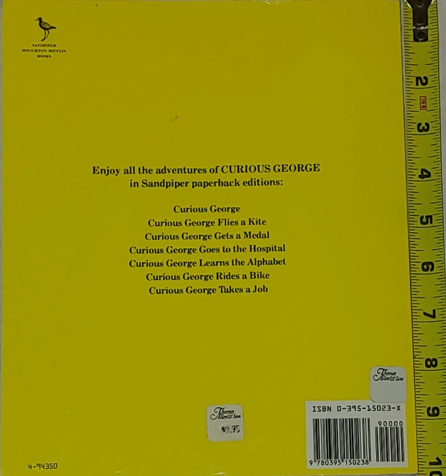 Curious George & Rides a Bike Books - photo 2