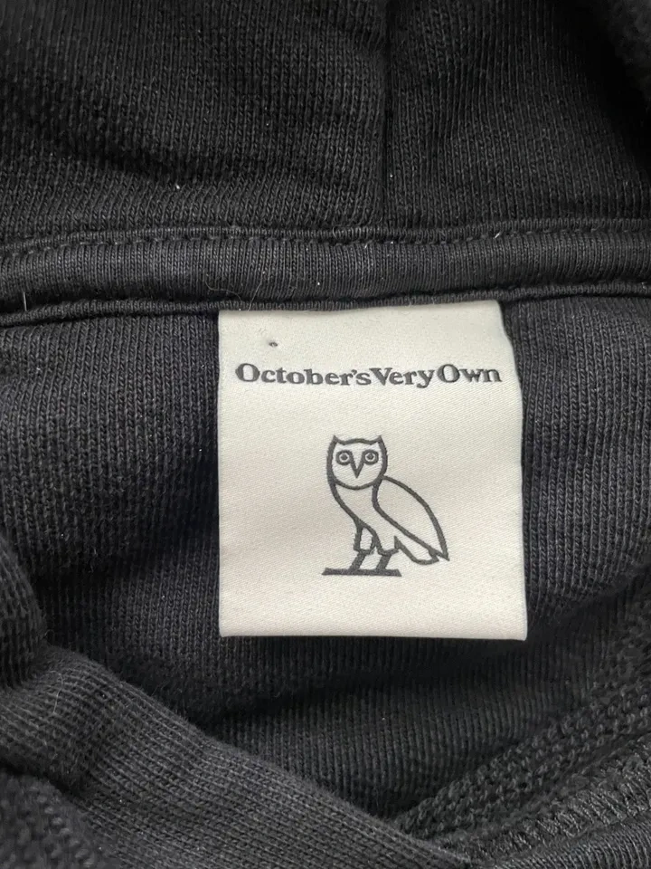 OVO October's Very Own Black Pullover Hoodie Size L - photo 2