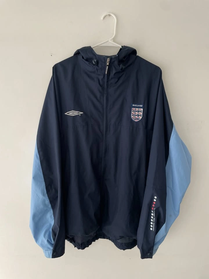 Vintage Umbro England Team Premier Pro Training Jacket XL - photo 3