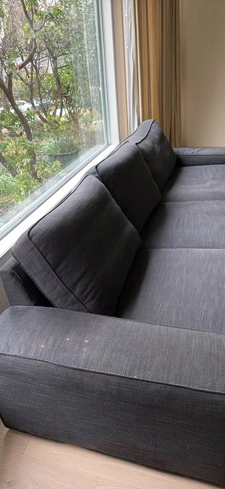 Modern L-Shaped Sectional Sofa – Dark Grey - photo 4