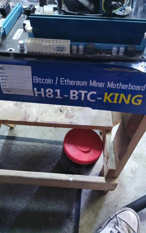 Esonic H81 BTC KING mobo processor ram combo - photo 4