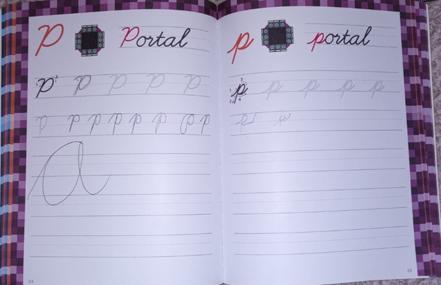 Minecraft Official Aquatic Adventure Sticker Book & Handwriting - photo 5