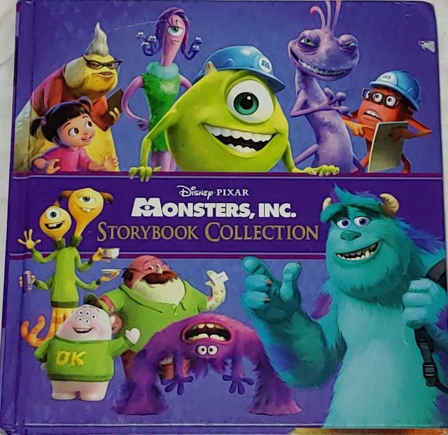 Disney Pixar Monsters Inc Storybook Collection Hard Cover Book