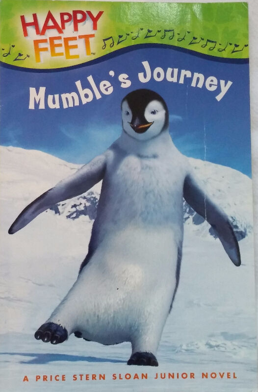 Happy Feet Mumble's Journey Junior Chapter Novel Book