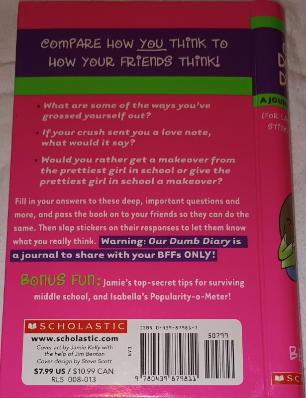 Our Dumb Diary: A Journal to Share - photo 2