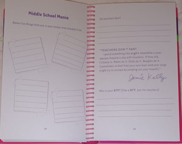 Our Dumb Diary: A Journal to Share - photo 3