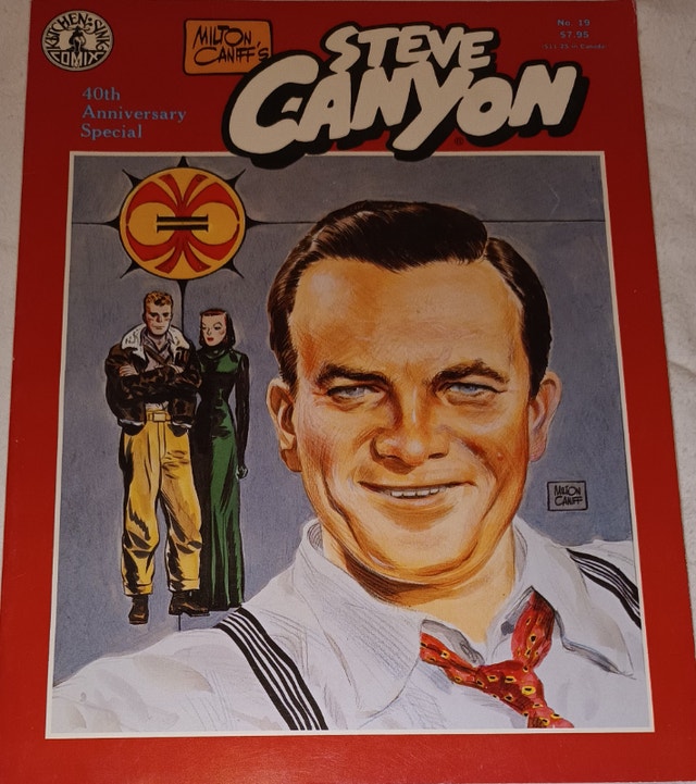 Steve Canyon: 40th Anniversary Collection Book by Milton Caniff