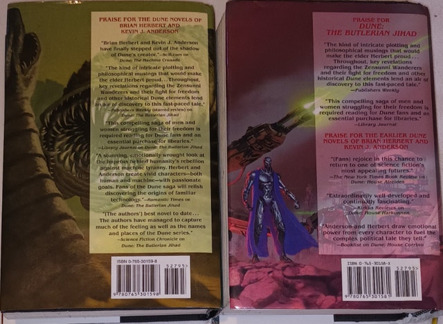 Dune: The Battle of Corrin & Machine Crusade Hardcover Books - photo 2