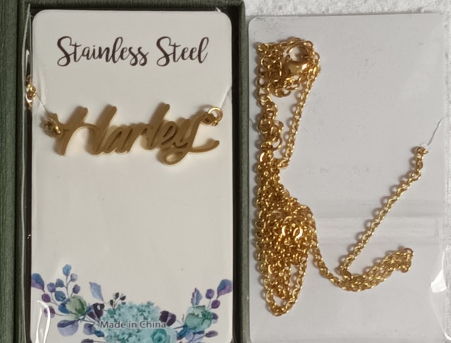 Personalized Name Necklace - Harley & Braelyn - photo 5