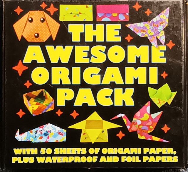 The Awesome Origami Pack Book: With Sheets of Origami Paper