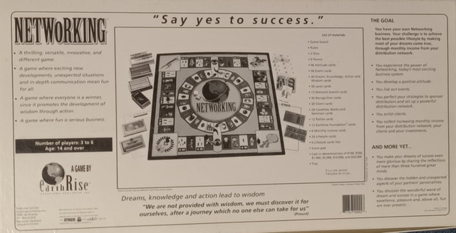 Networking: The Great Game of Success Board Game - photo 2