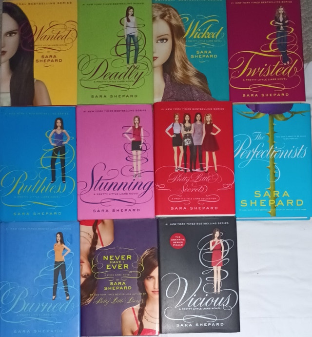 13 Pretty Little Liars Hardcover Books - photo 2