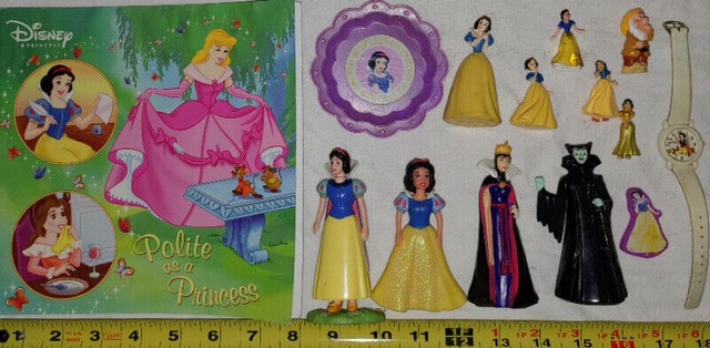 Disney Princess Snow White Books & Toys Figures Sets (2 Sets)