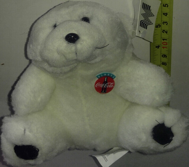 Coca Cola Polar Bear Stuffy Toy by Whataburger - photo 2