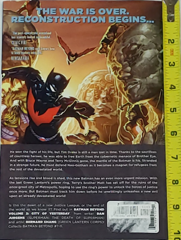 DC Batman Beyond Vol 2 City of Yesterday Book - photo 2