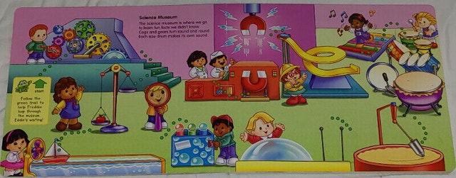 2 LG Fisher Price Little People Flaps Board Books - photo 5