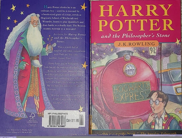 Harry Potter and the Philosopher's Stone Book - photo 2