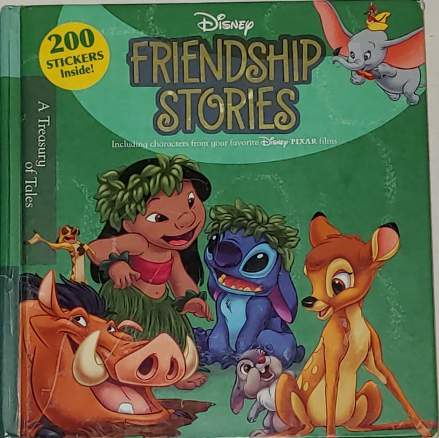 Disney A Treasury of Tales Friendship Stories Collection Hard