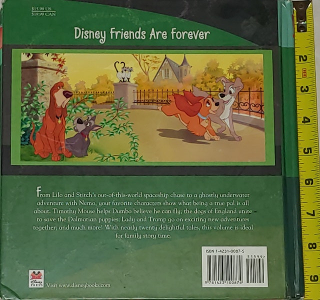 Disney A Treasury of Tales Friendship Stories Collection Hard - photo 2