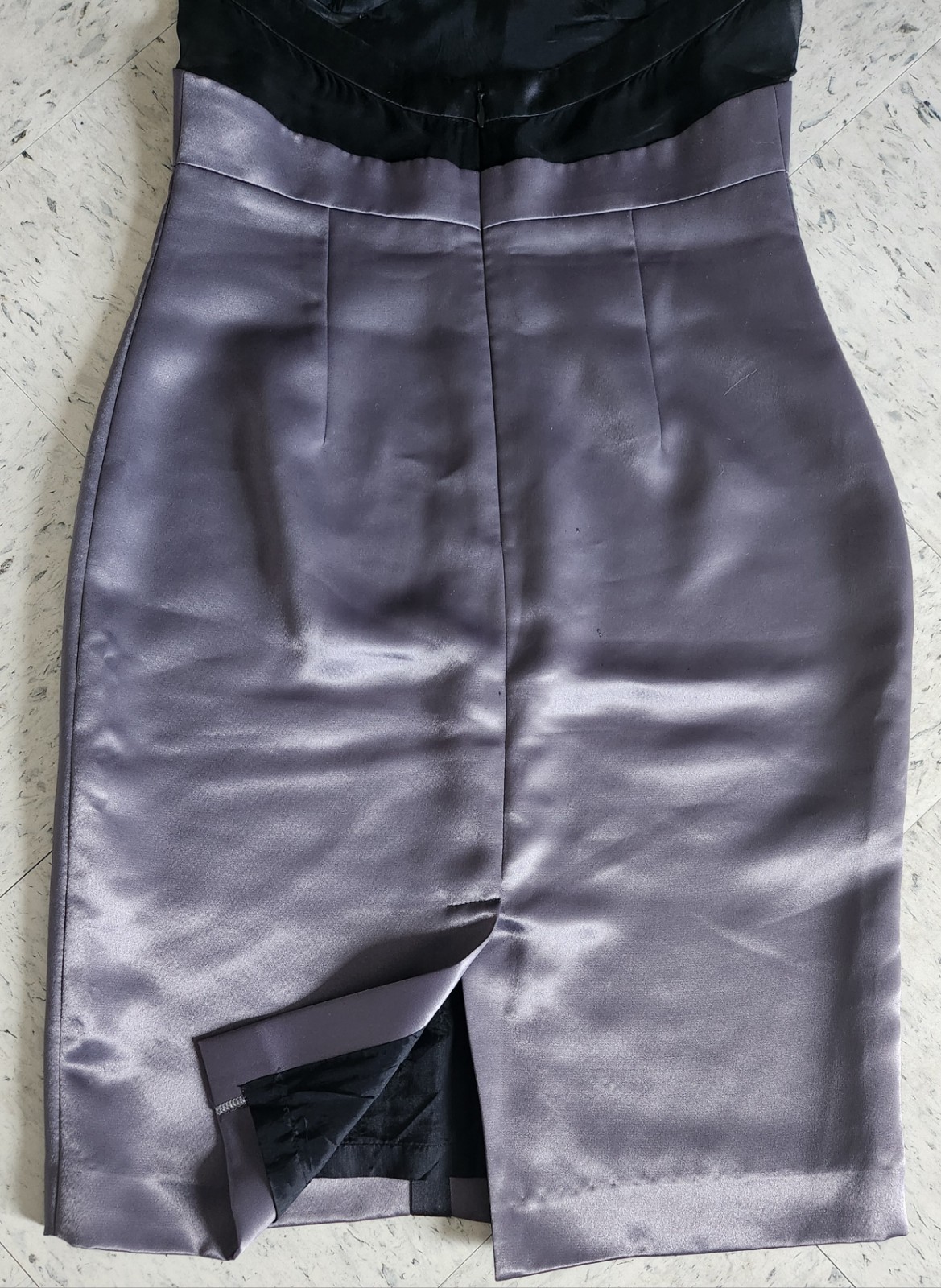 Very Elegant, Andrea BEHAR Dress, Small, Unique, gray/black mesh - photo 4