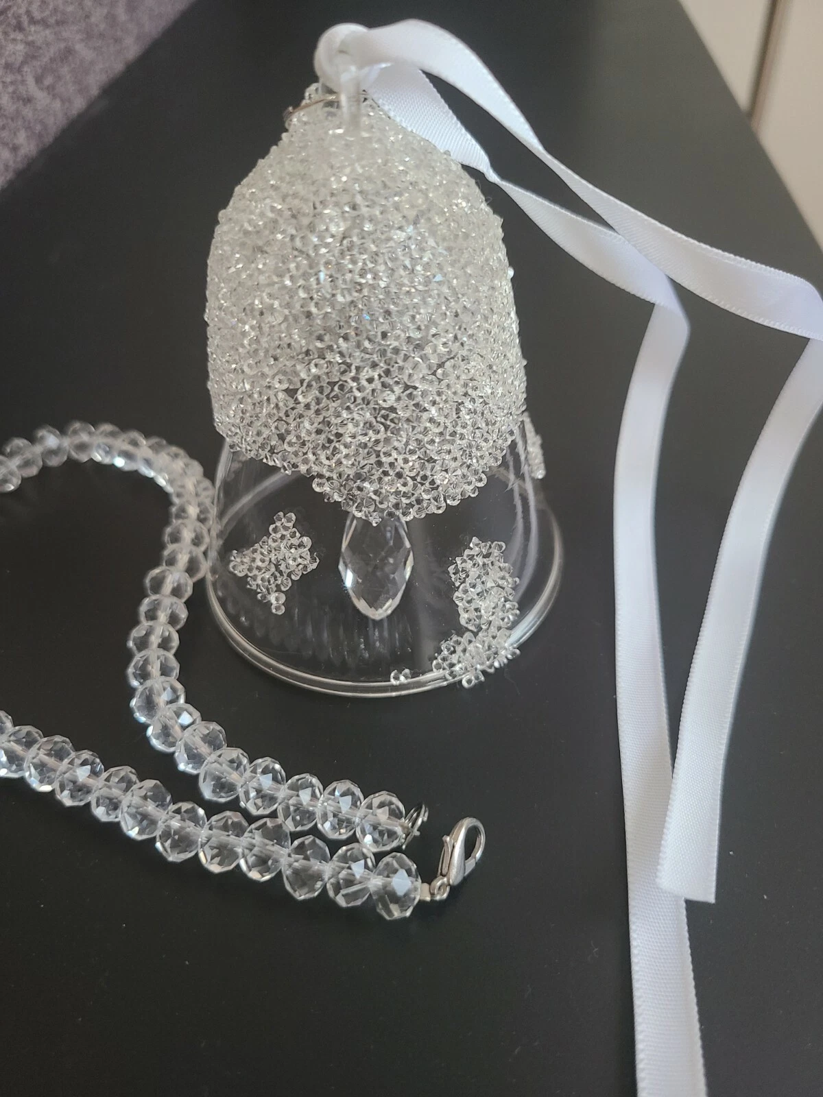 Swarovski Christmas Bell Ornament 2015 Annual Crystal