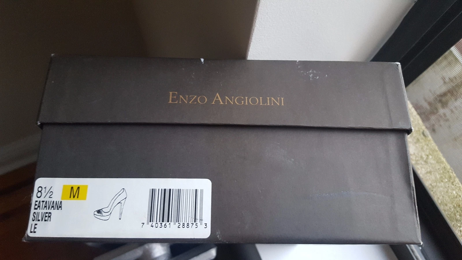 Enzo Angiolini Black/Silver Women's Shoes Size 8.5 - photo 4