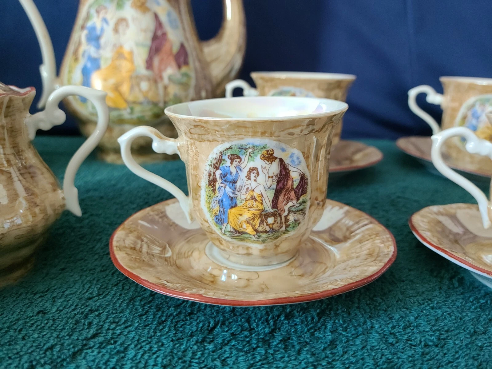 Porcelain Coffee Set for 6 - Made in Poland - photo 3