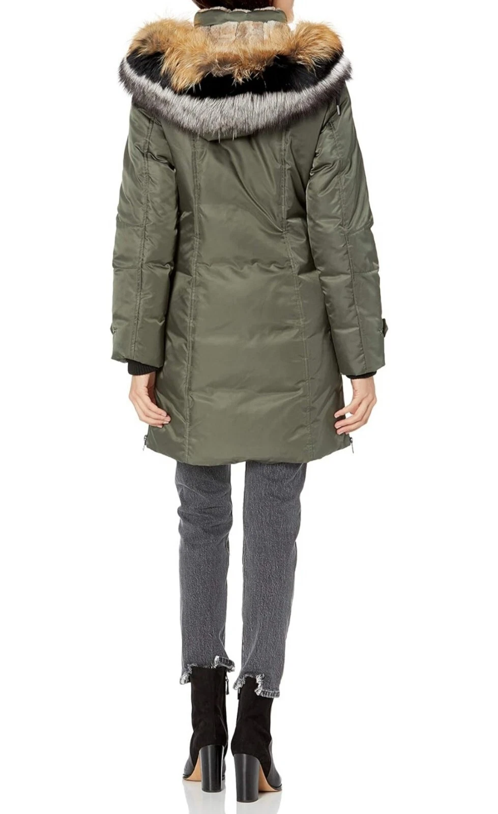 1 Madison Women's Down Winter Coat - Green, Size XS - photo 2