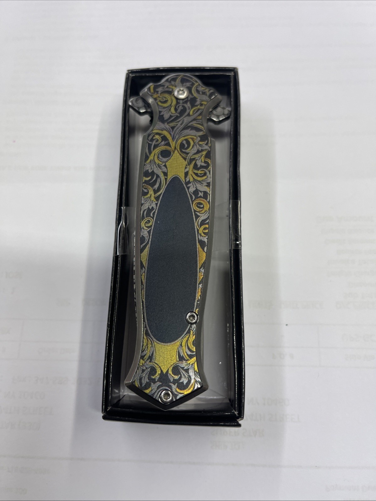 Beautiful Design Spring Assisted Pocket Knife By Falcon