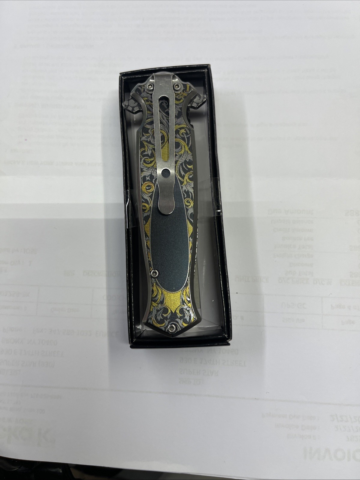 Beautiful Design Spring Assisted Pocket Knife By Falcon - photo 3