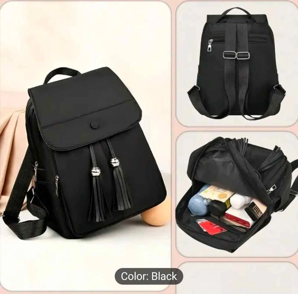 Classic Medium Flap Drawstring Backpack - photo 2