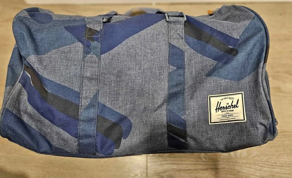 Herschel Blue Duffel Bag
