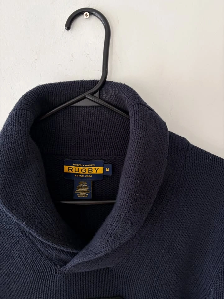 Ralph Lauren Rugby Wool Knit Sweater Size M - photo 3