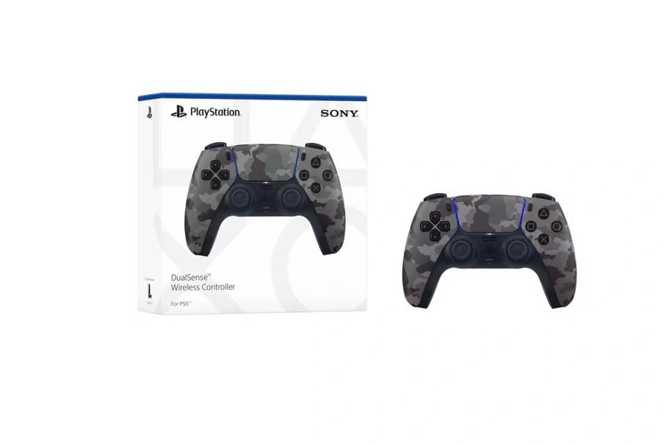 DualSense Wireless Controller for PlayStation 5 - Gray Camo - photo 2