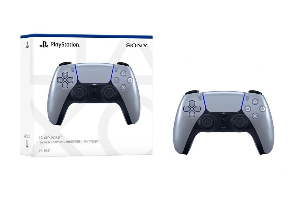 DualSense Wireless Controller for PlayStation 5 - Sterling Silve