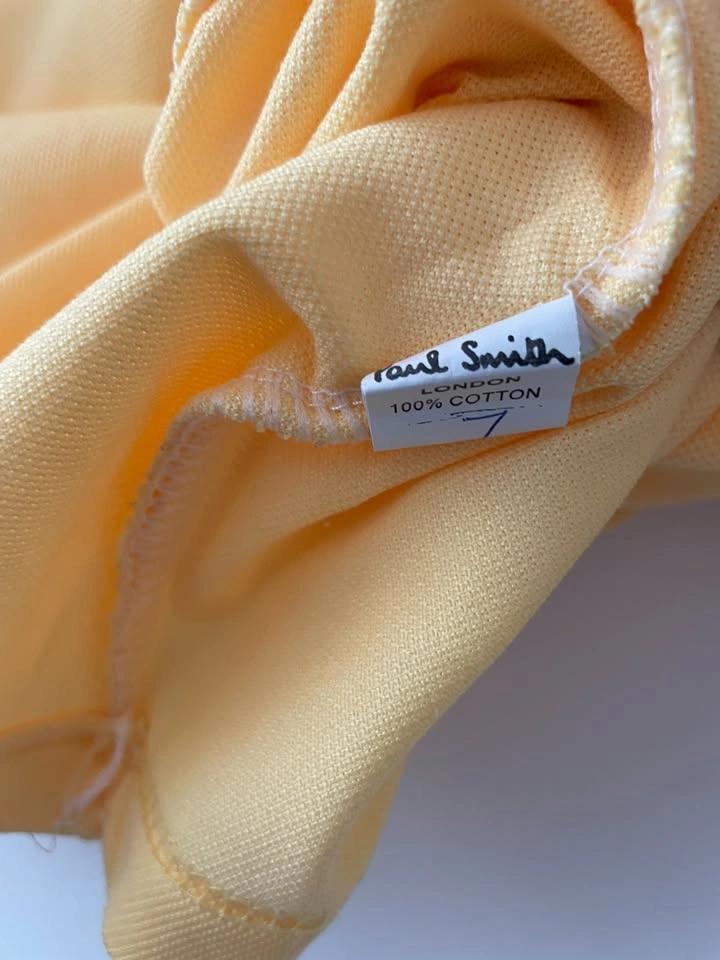 Paul Smith London Men's Yellow Polo Shirt Size M - photo 3