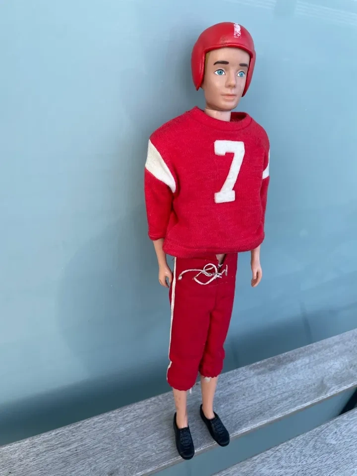 1963 Ken Doll & Football Uniform Outfit #799 - photo 2