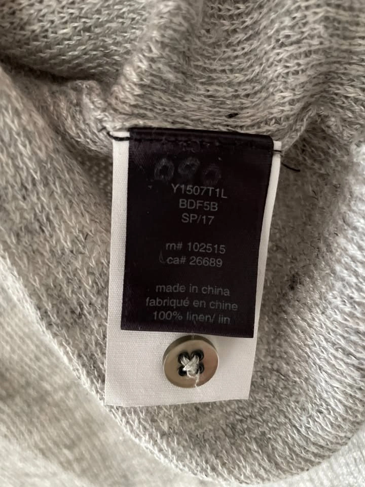 John Varvatos Luxe Henley Knit Sweater XL - photo 4