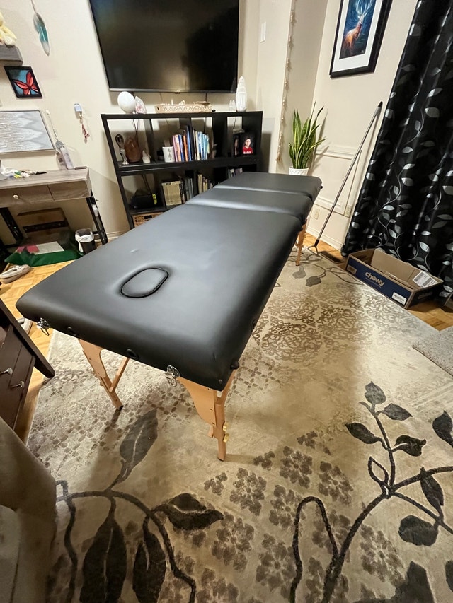 Massage Table with Accessories