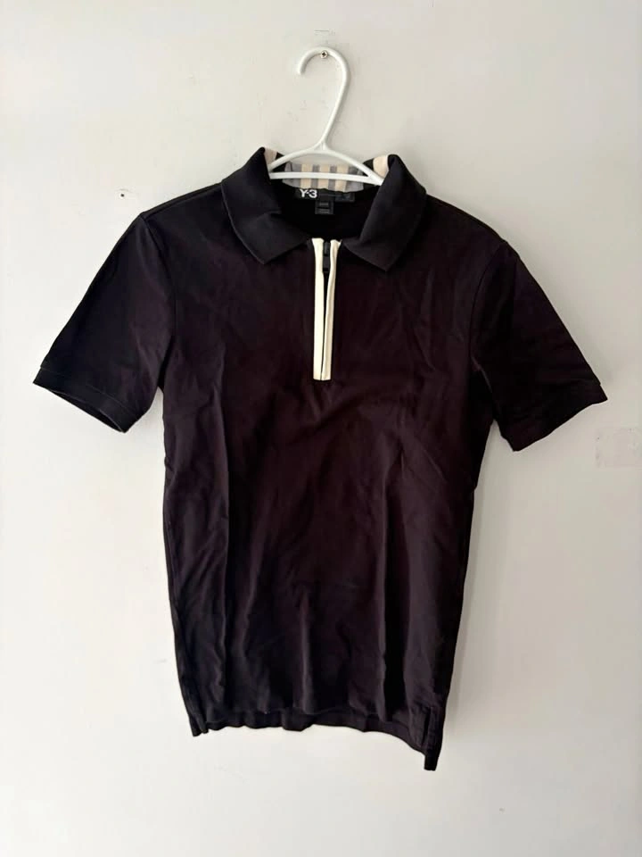 Adidas Y-3 Yohji Yamamoto 1/4 Zip Polo Shirt Size S