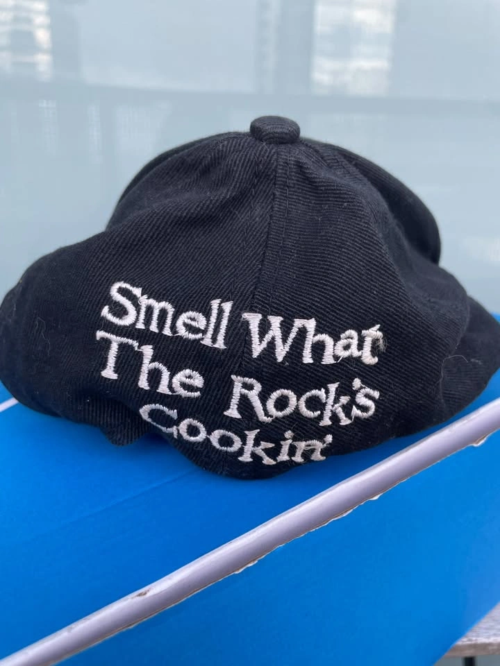 Vintage 90s WWF The Rock Snapback Cap - photo 3