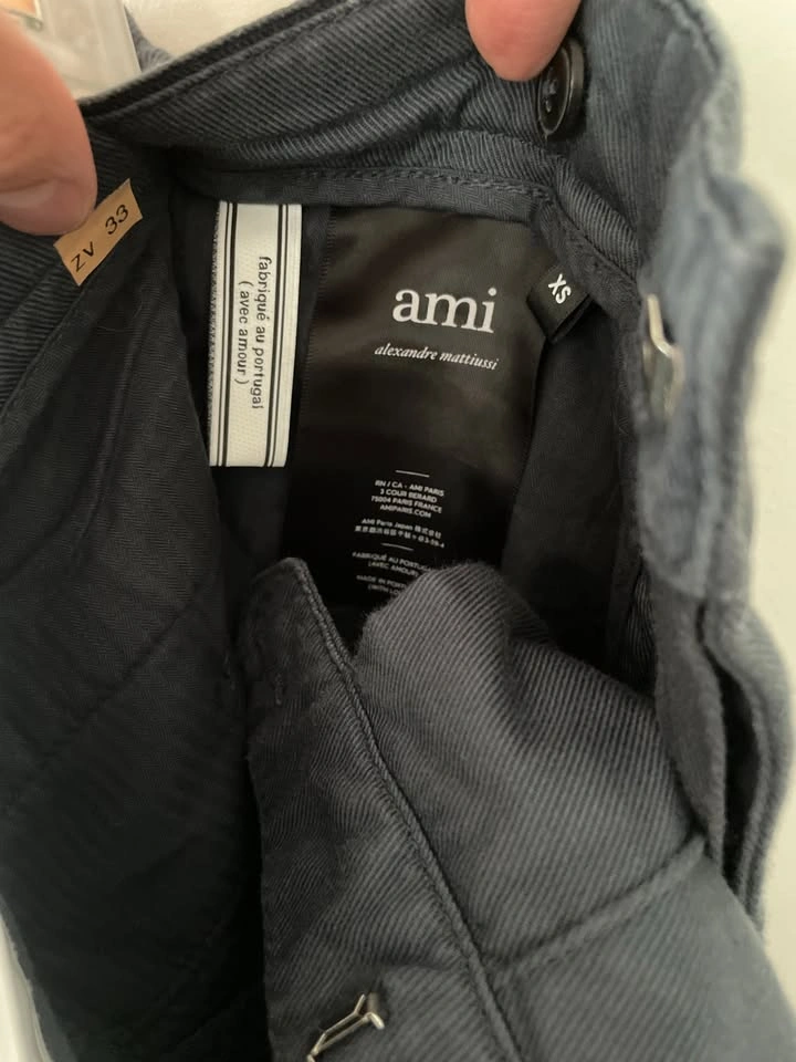 Ami Alexandre Mattiussi Carrot Fit Men's Pants Size XS - photo 5