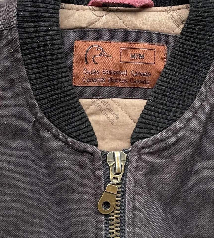 Vintage Ducks Unlimited Canada Quilted Vest Size M - photo 2