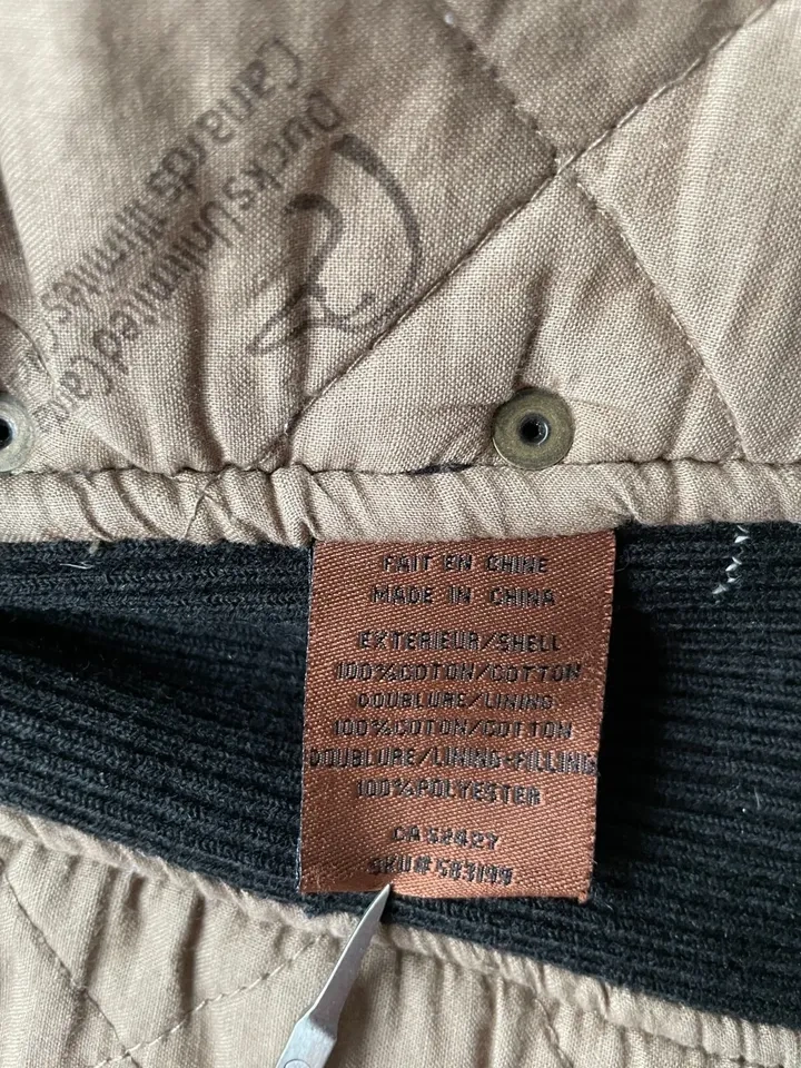 Vintage Ducks Unlimited Canada Quilted Vest Size M - photo 4