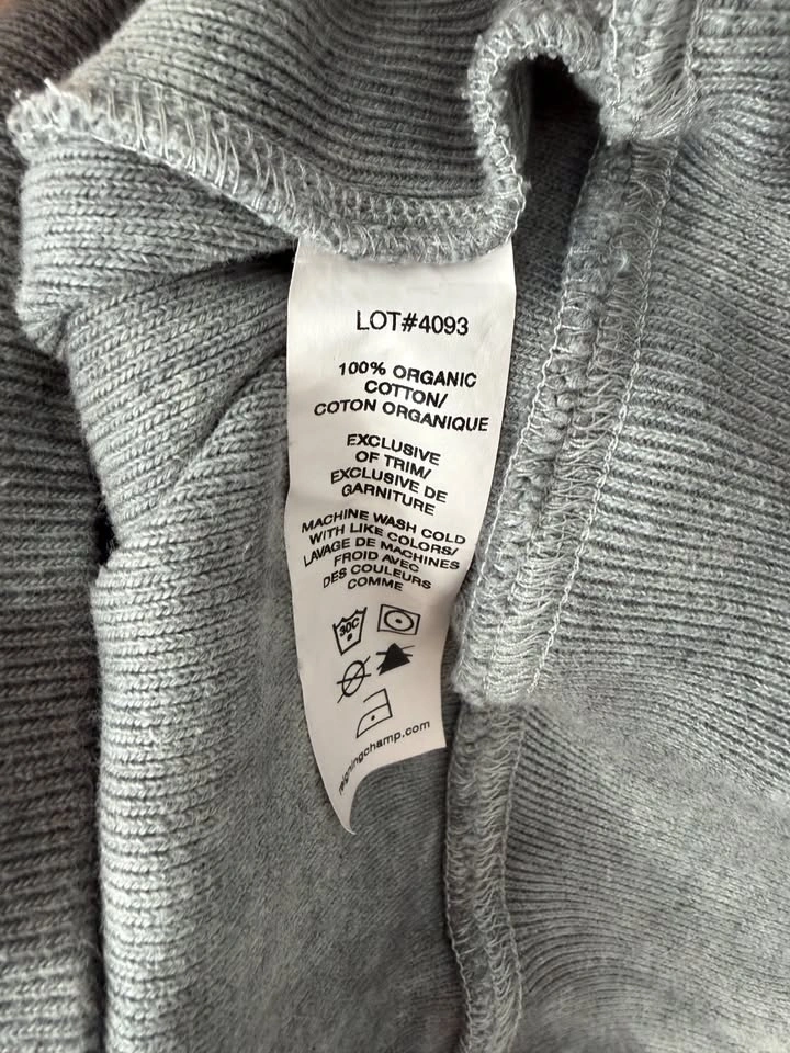 Reigning Champ x Jide Osifeso Pullover 1/4 Zip Men Sweatshirt XX - photo 5
