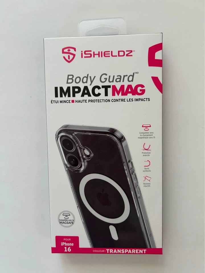 Brand New Sealed iShieldz ImpactMAG Clear Case for iPhone 16 - photo 2