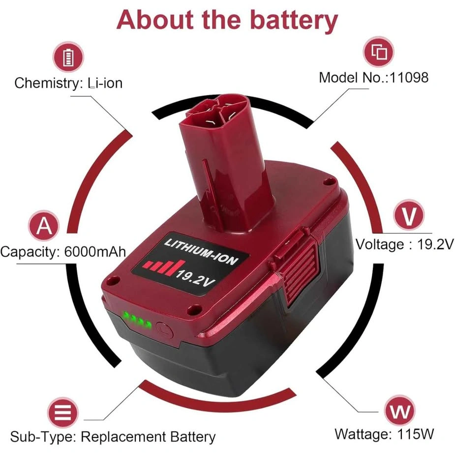 Craftsman C3 19.2V Replacement Battery & Charger - photo 4