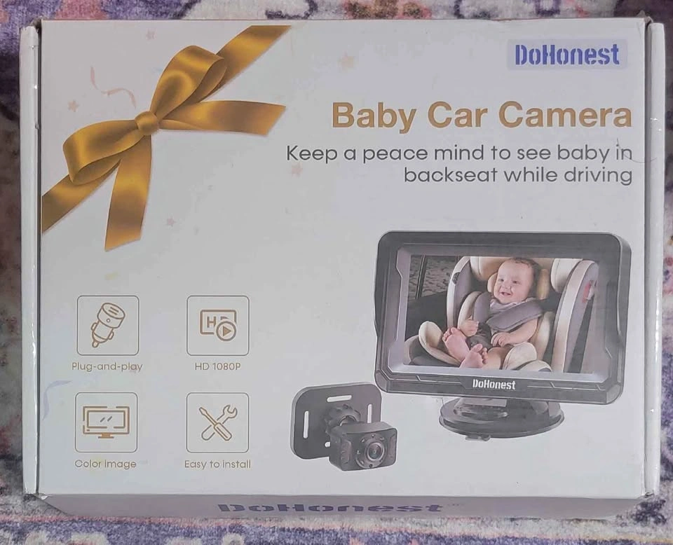 DoHonest Baby Car Camera HD 1080P
