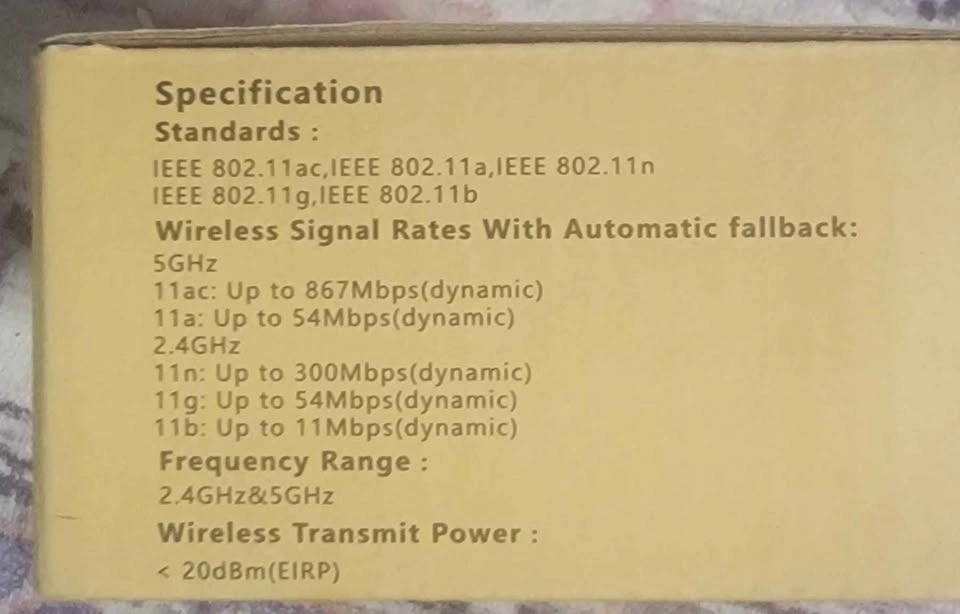 New Wireless Repeater Dual Band WiFi Extender 4 Antennas - photo 3
